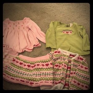 Gymboree 5 pc holiday lot